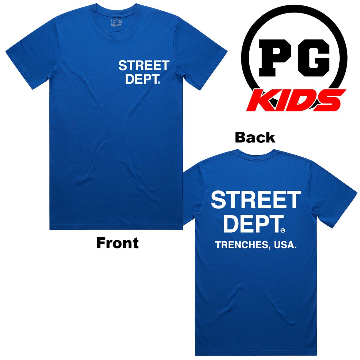 Street Dept. Tshirt - Blue