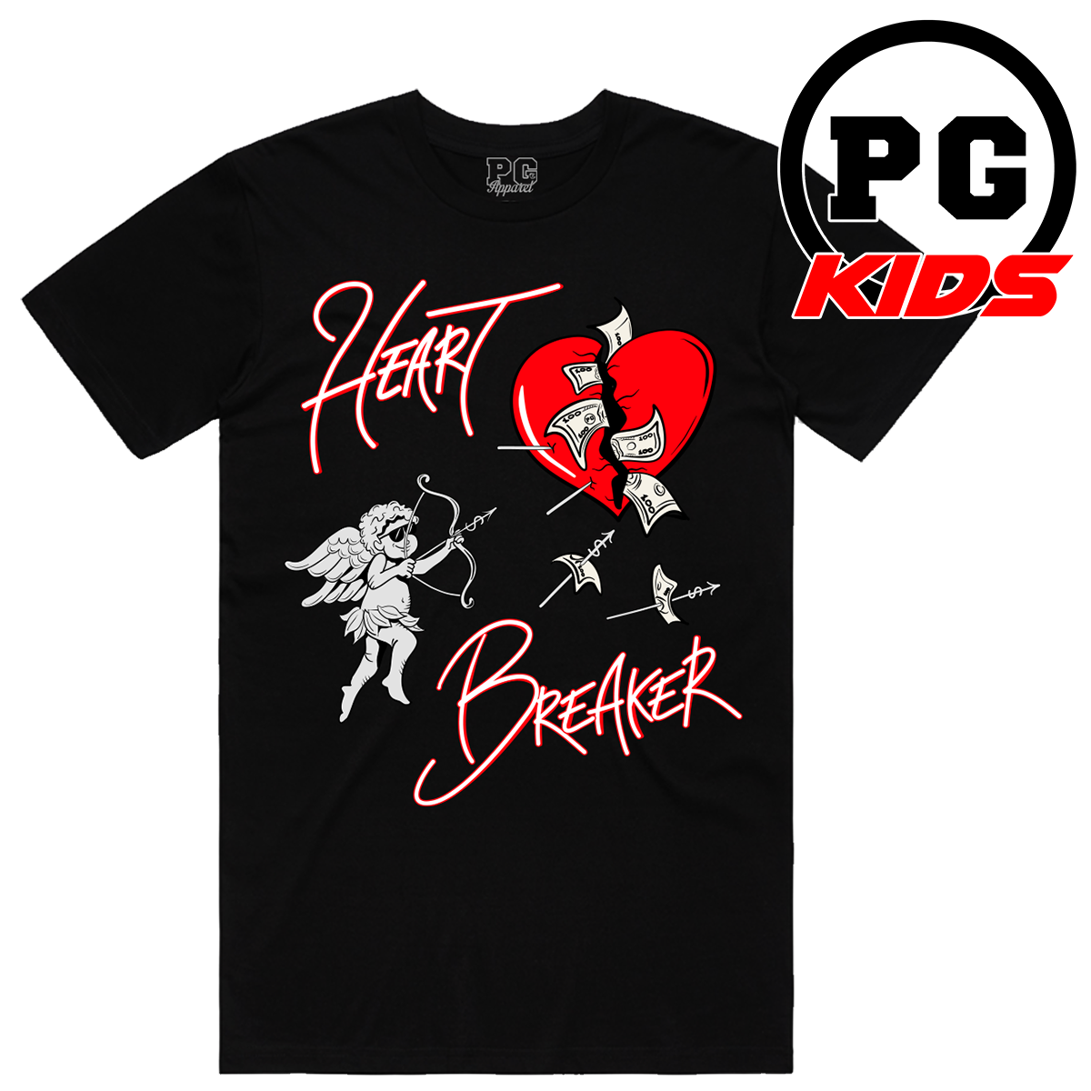 Heartbreaker Tshirt - Black/Red