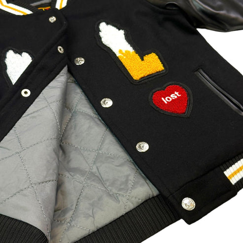 Elite Excellence Varsity Jacket - Black