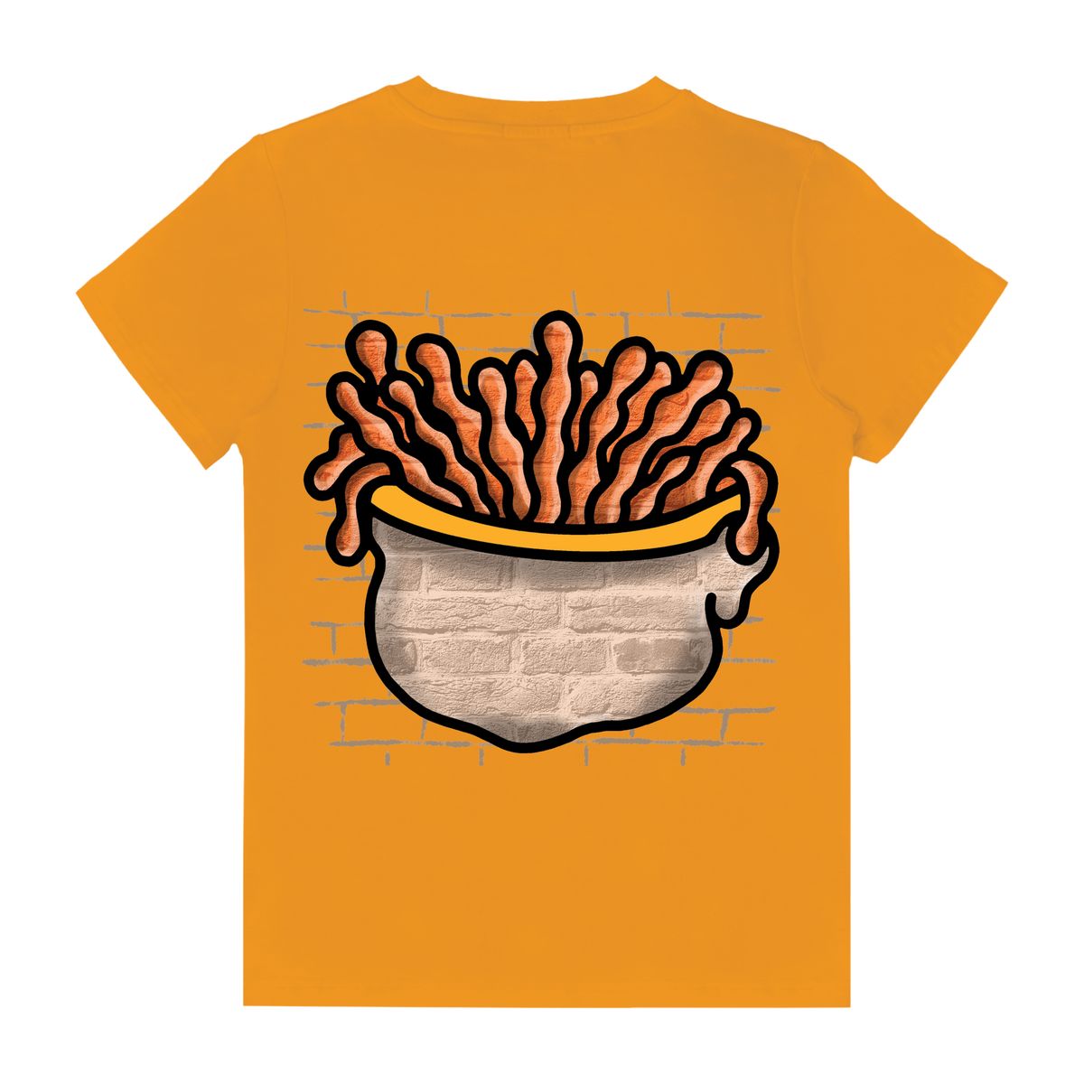 Kids Gold Tooth Big Face T-Shirt