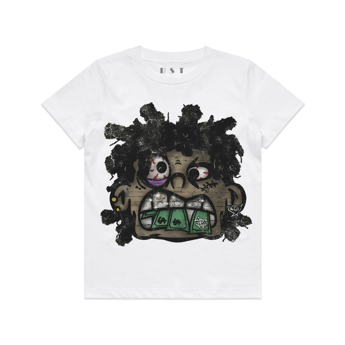 Big Face Money Teeth T-Shirt