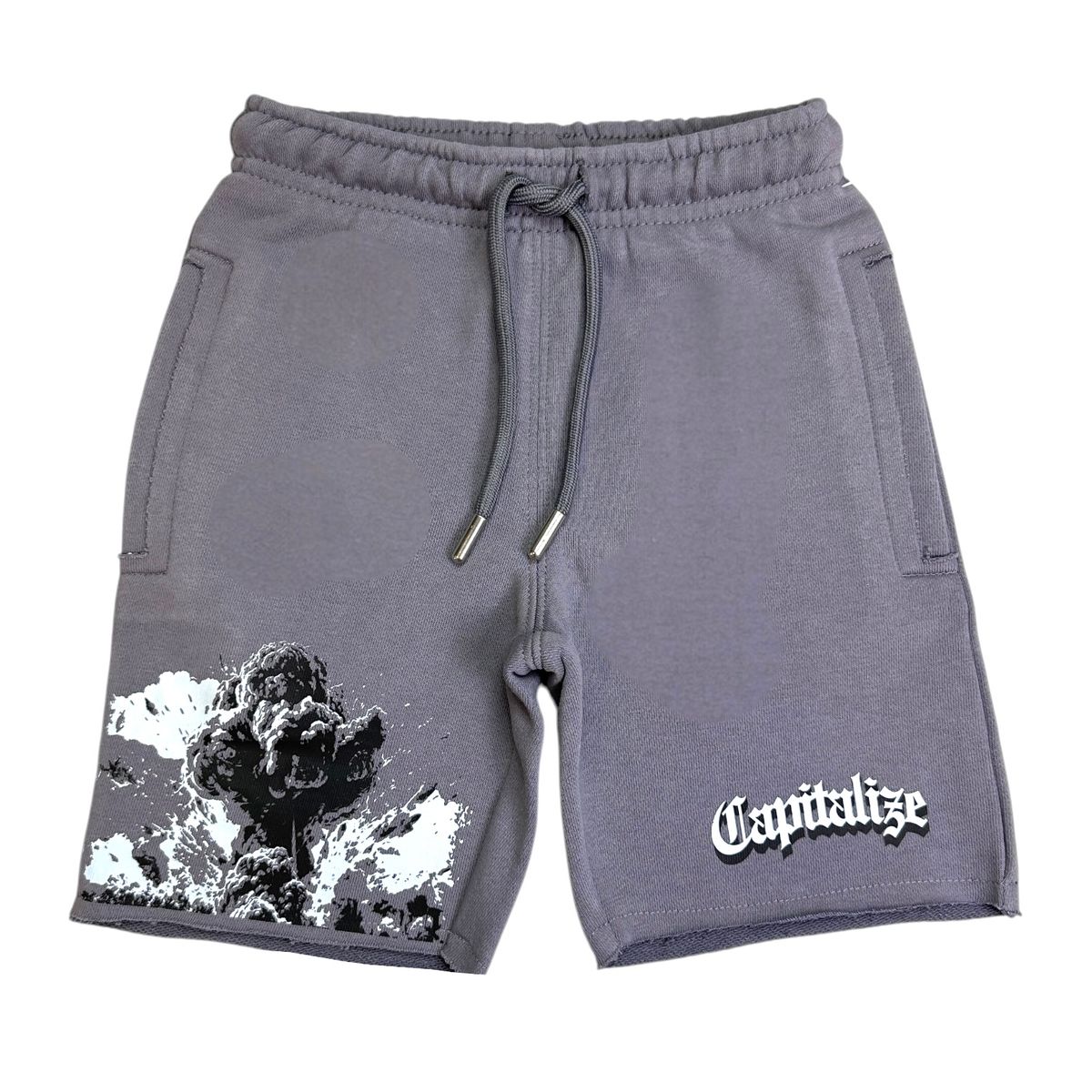 Capitalize Shorts - Gray