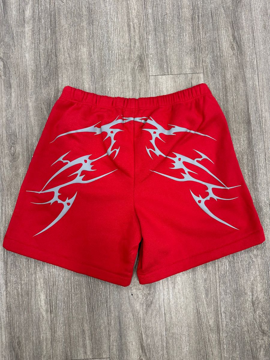 Organized Chaos Shorts Red