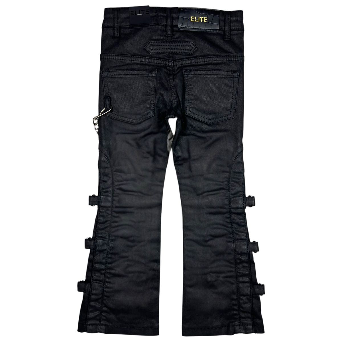 Pearls & Buckles Wax Stacked Jeans