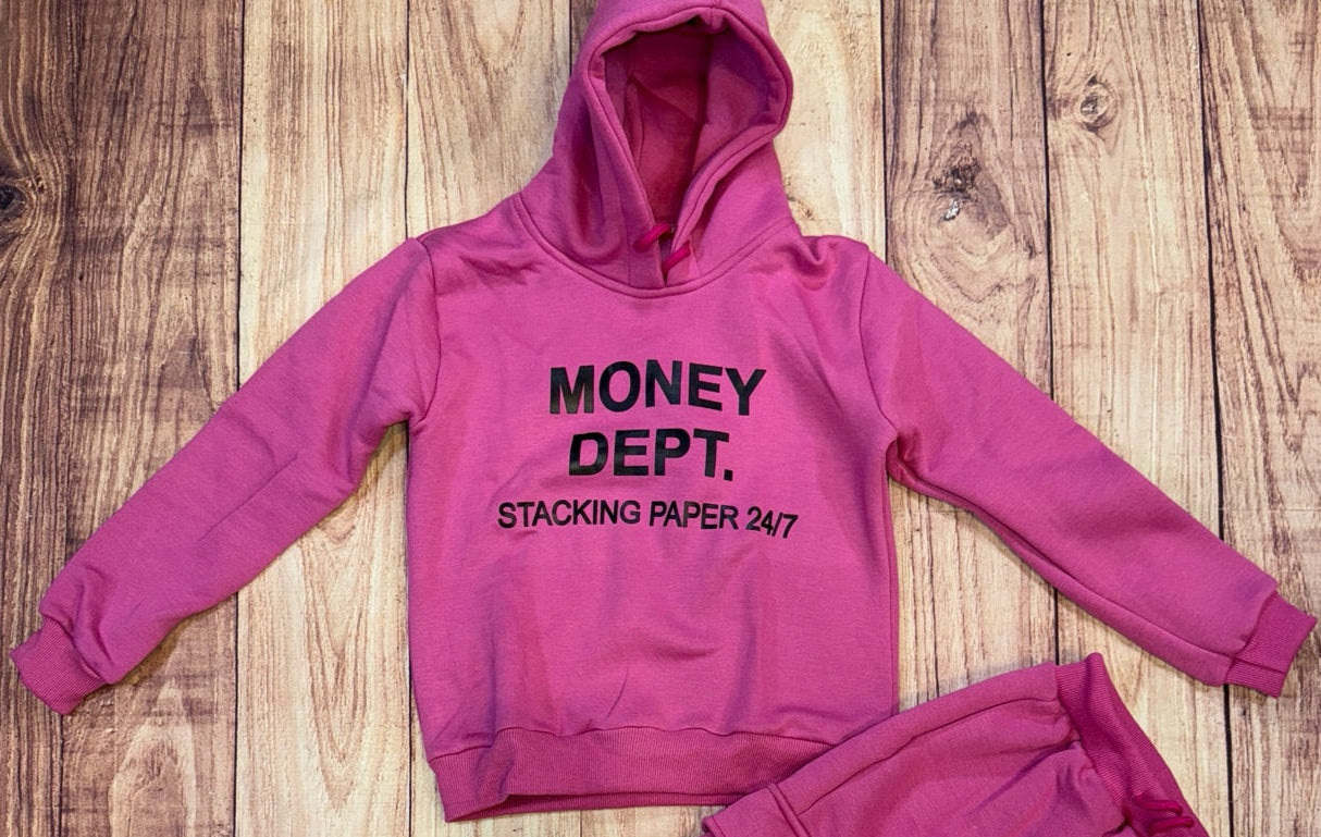 Girls Money Dept Hoody