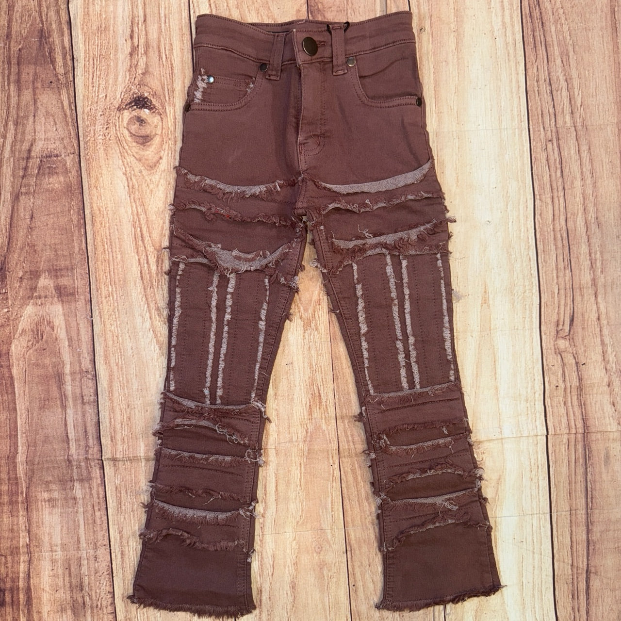 ST700 Girls Stacked Jeans