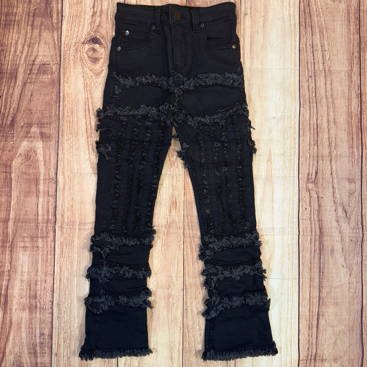 ST700 Girls Stacked Jeans