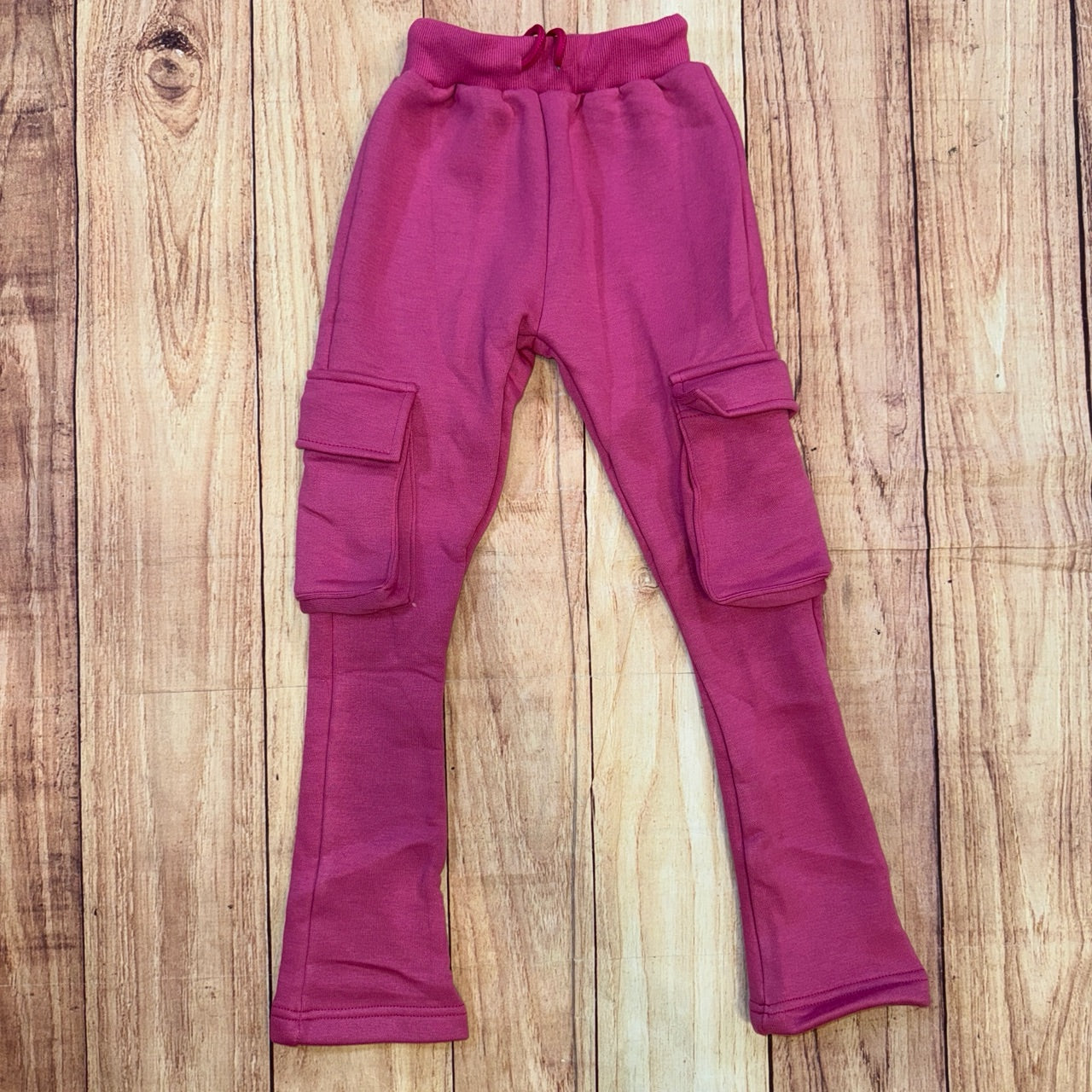 Girls Stacked Joggers