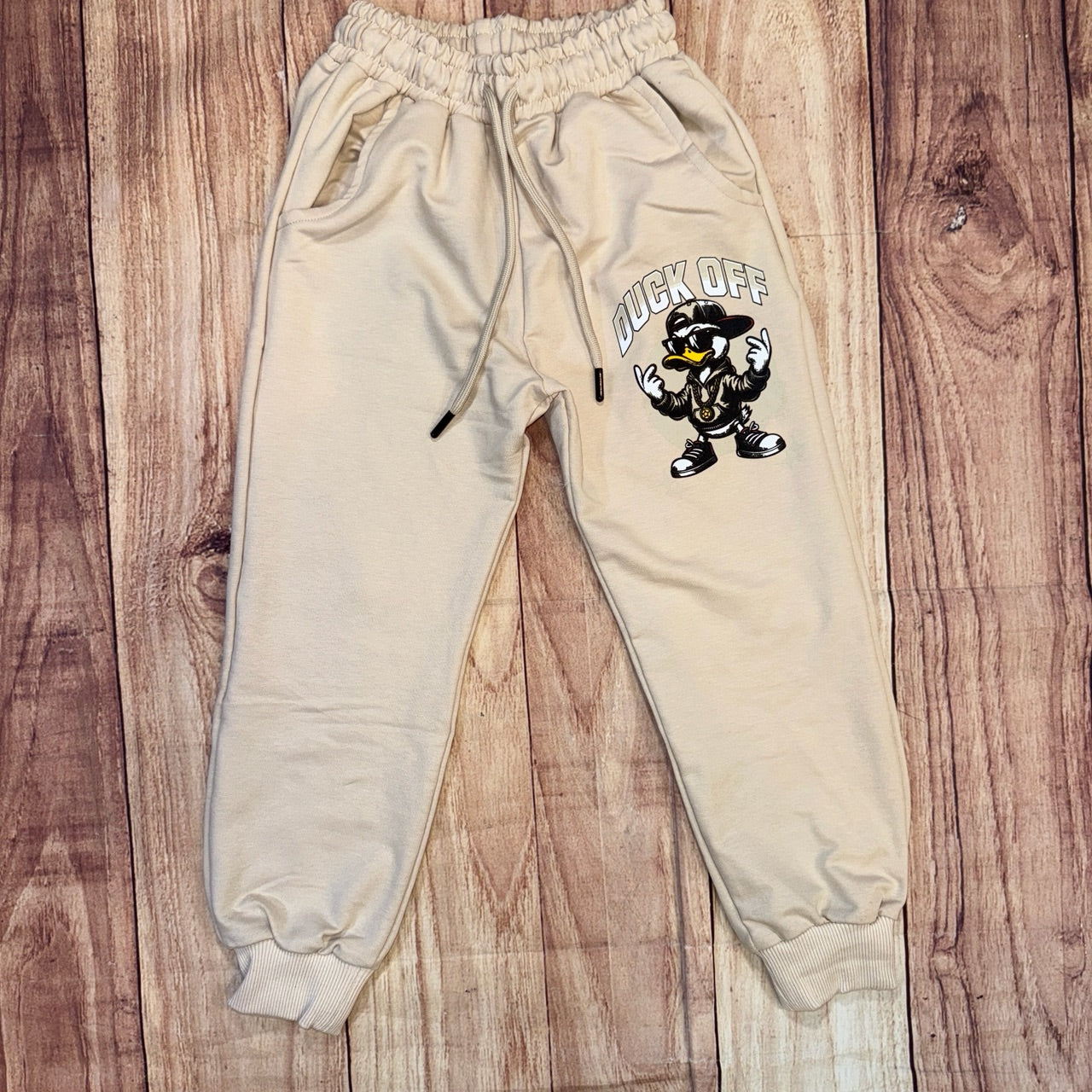 Duck Off Joggers - Tan