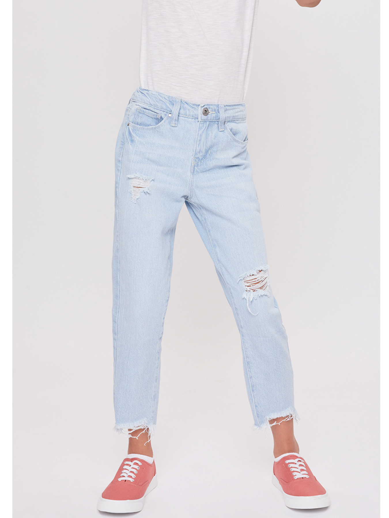 YMI Flower Applique Jeans