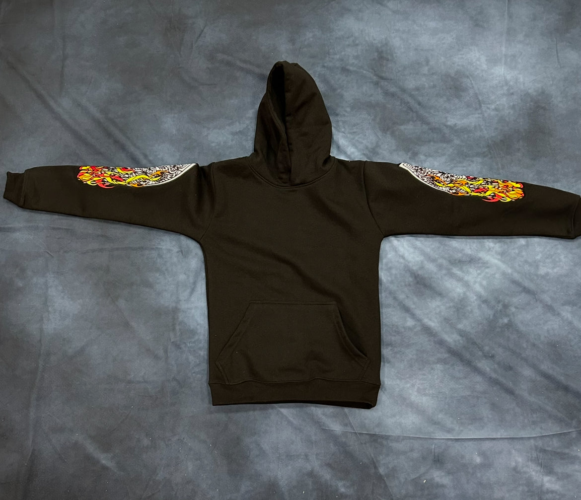 Stained Glass Sleeves Hoody