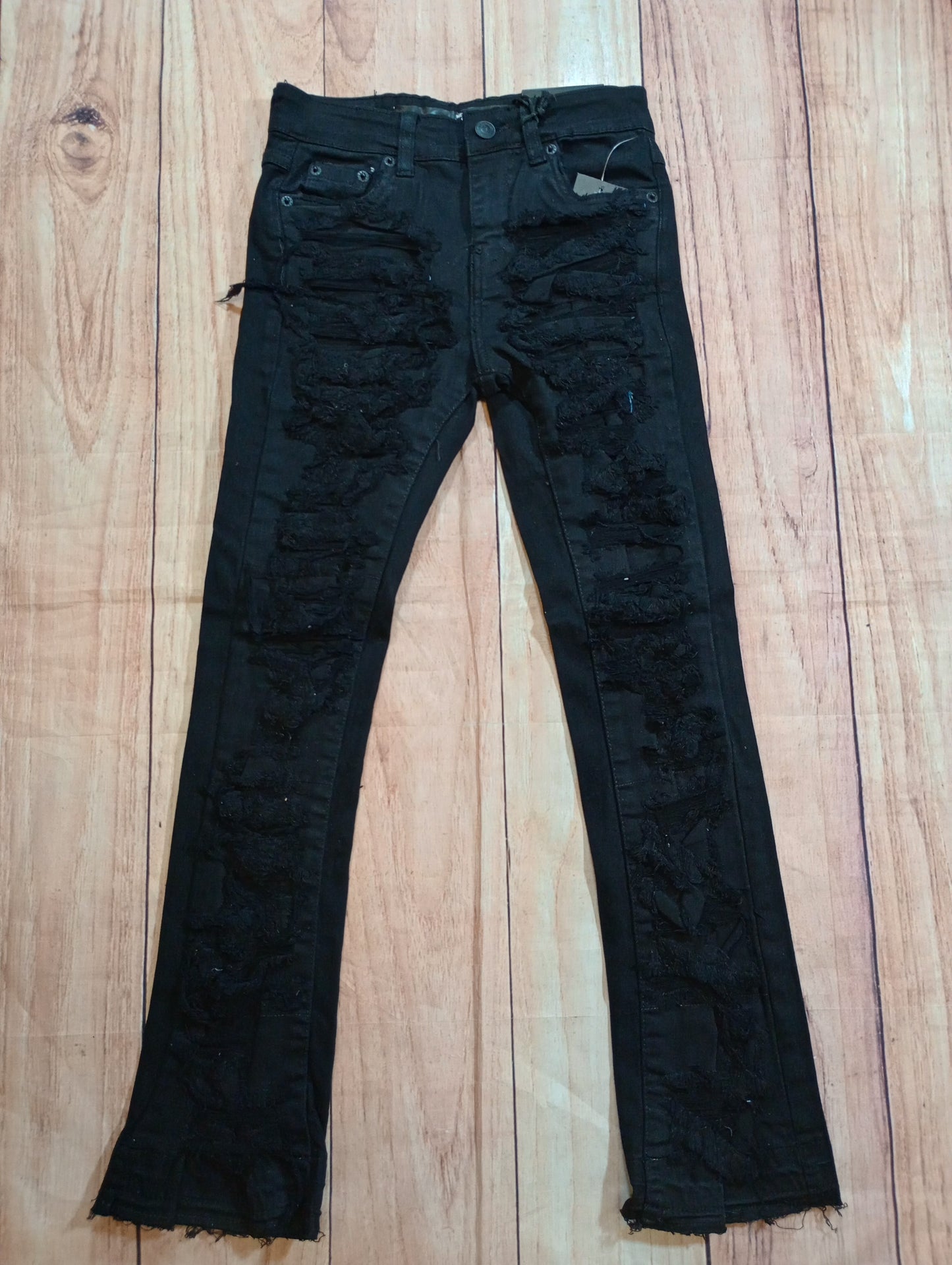 Kids Stacked Jeans