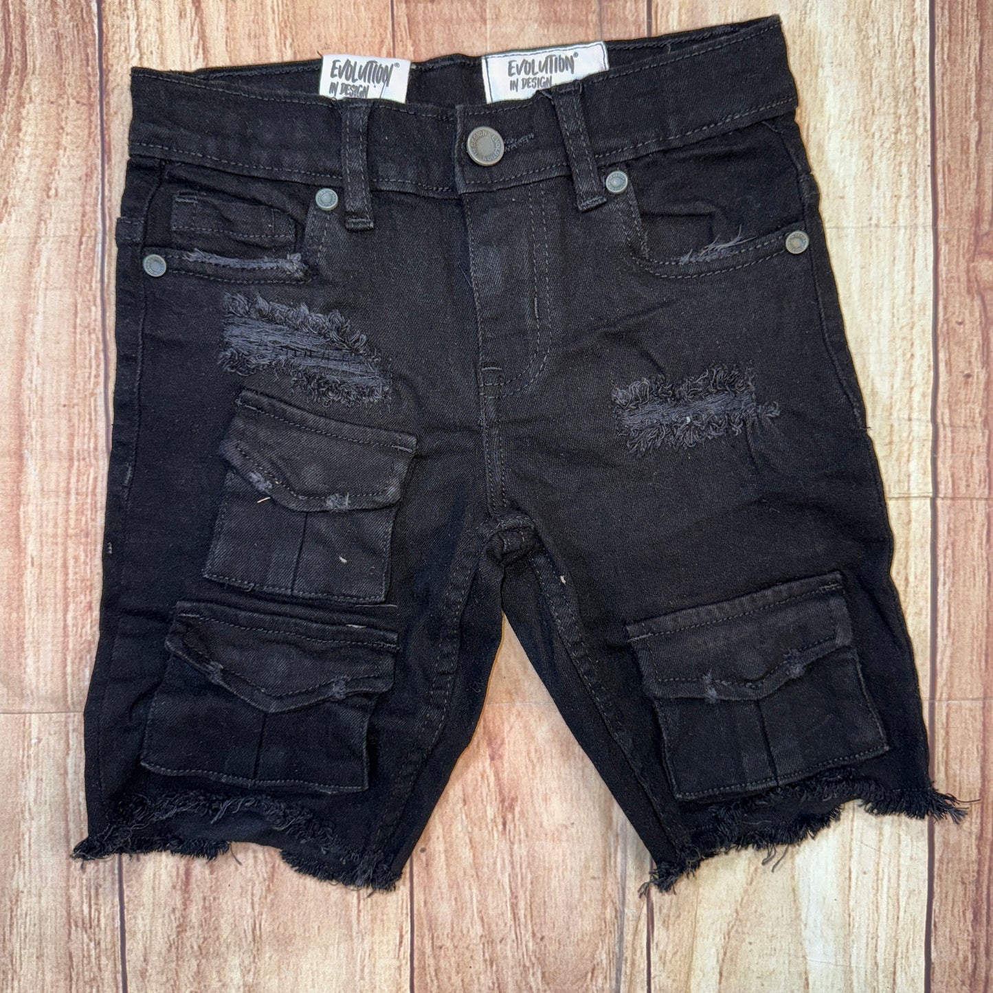 Cargo 3P Jean Shorts