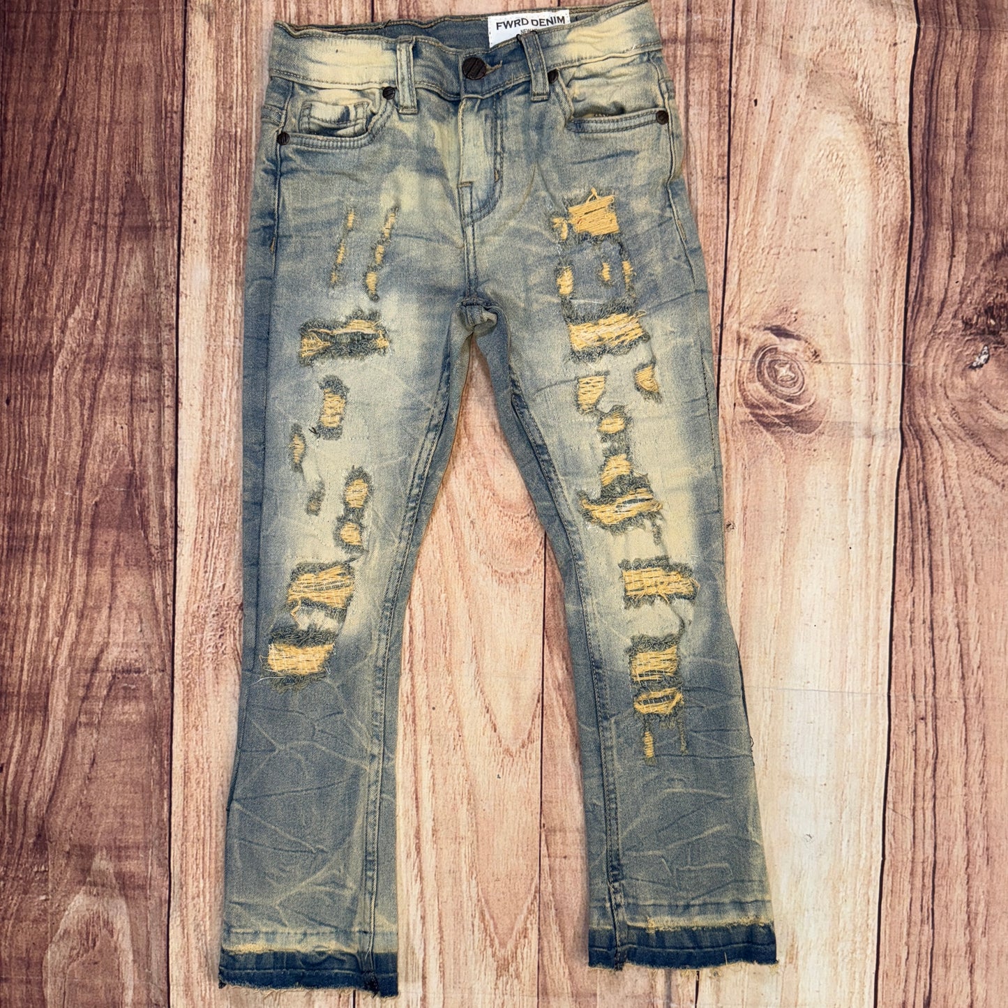 Lt Tint Stacked Jeans EV33893
