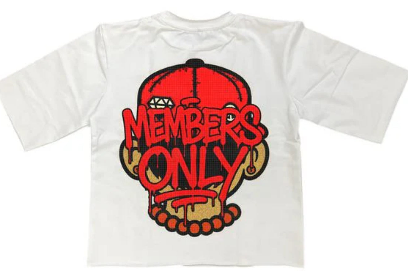 M.O. Money Shades Crop Shirt