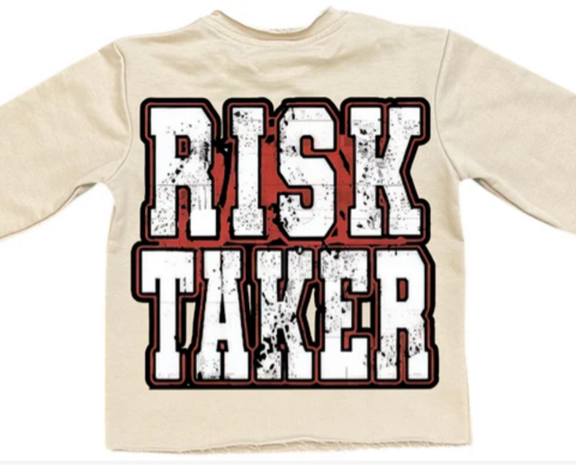 Kids Risk Taker Crop T-Shirt