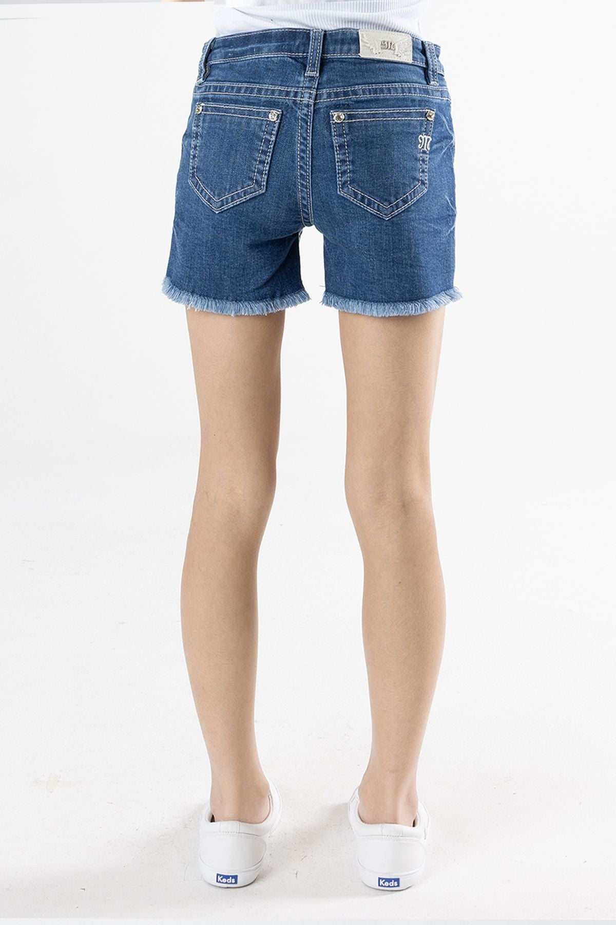 Miss Me Kids Diamond Weave Shorts