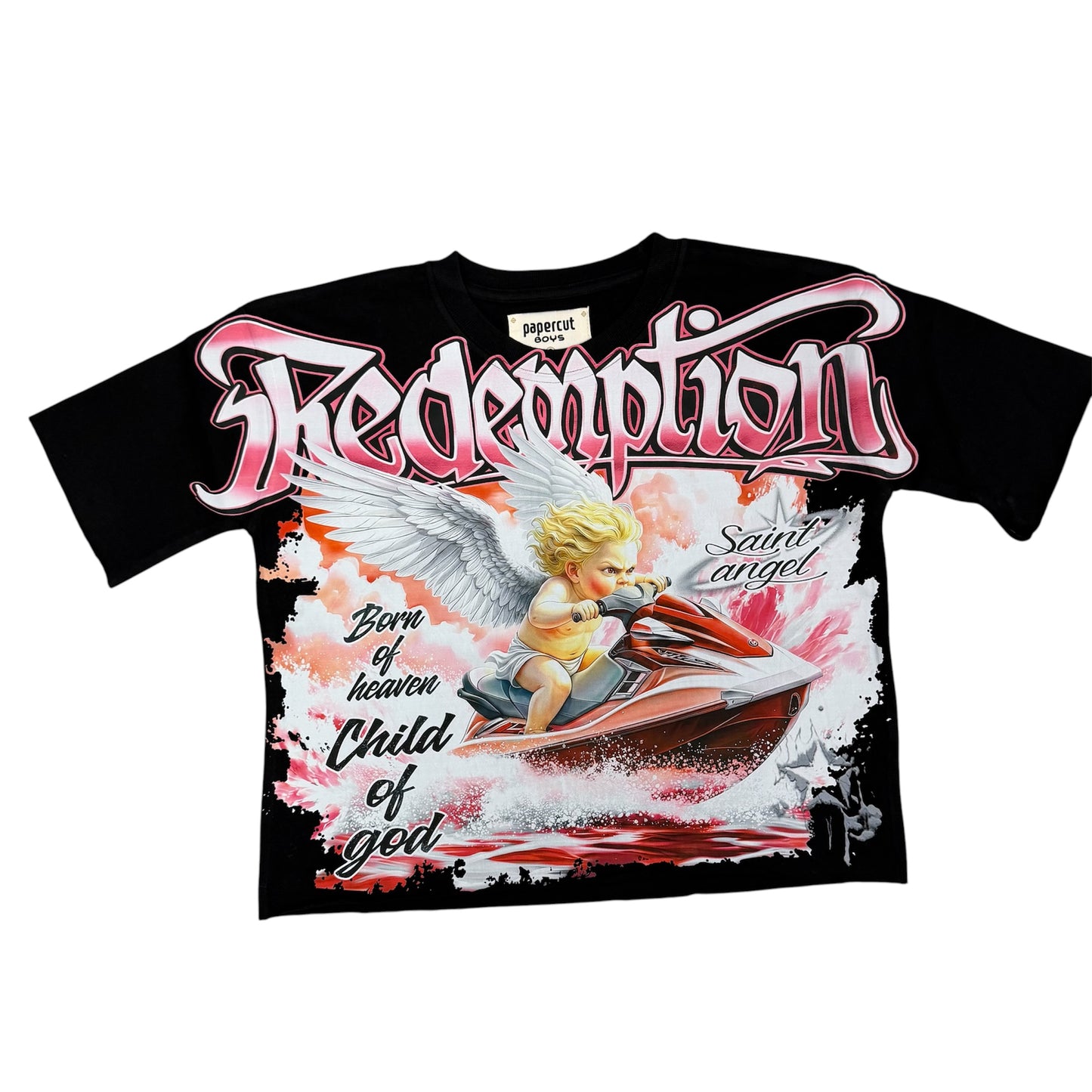 Redemption crop t- shirt