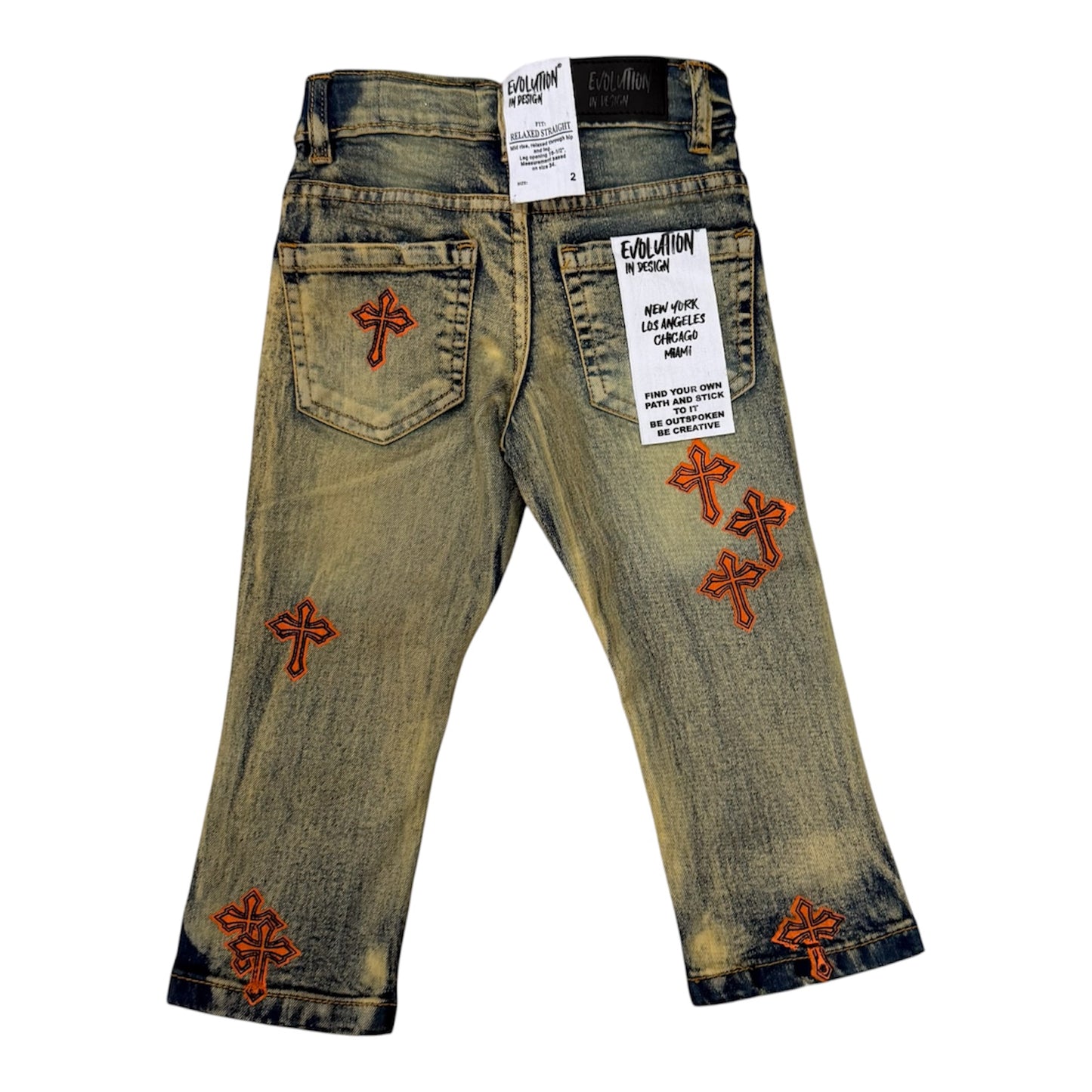 Templar slim denim pants