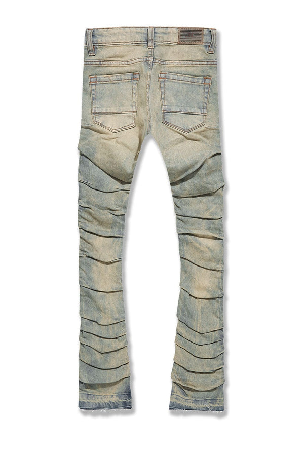 JC Sunrise Ripple Stacked Jeans