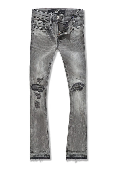 JC Smoked Grey Stacked Jeans