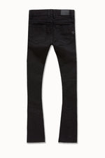 JC Black Rhinestone Stacked Jeans