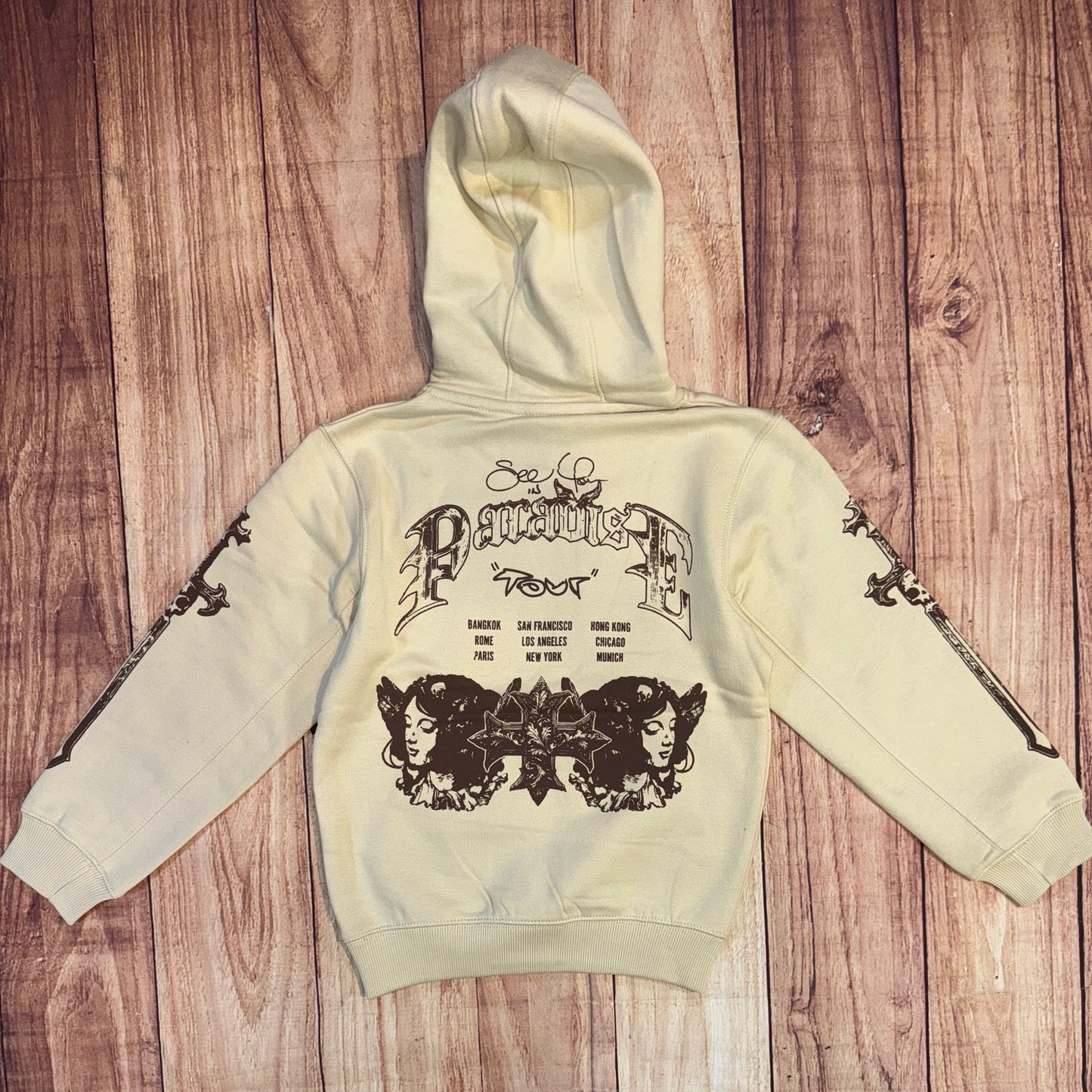 Paradise Tour Hoody - Cream