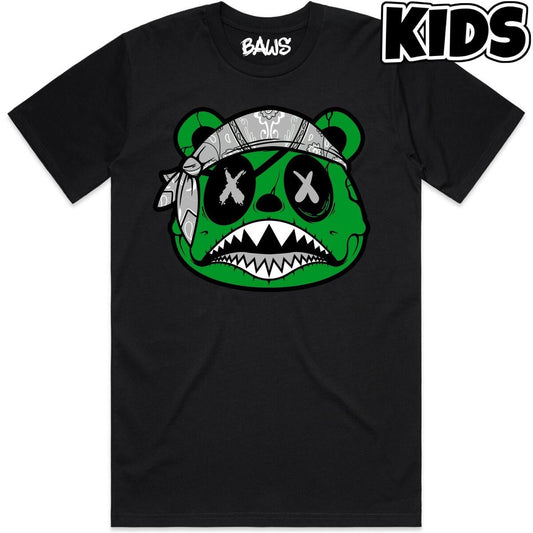 Green Face Pirate Baws T-Shirt