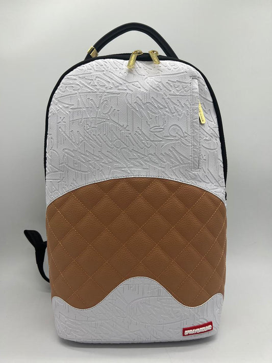 Paris Embossed Cognac DLXSV Backpack