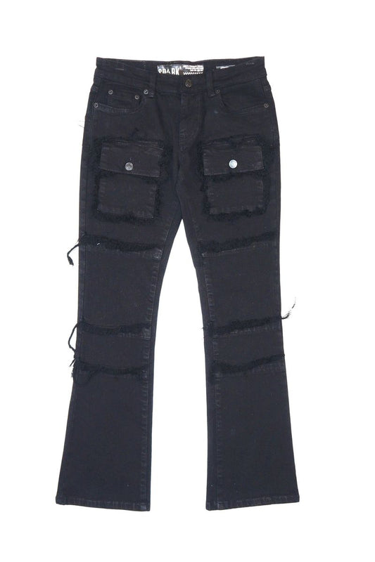 K3020 FP Stacked Jeans - Black