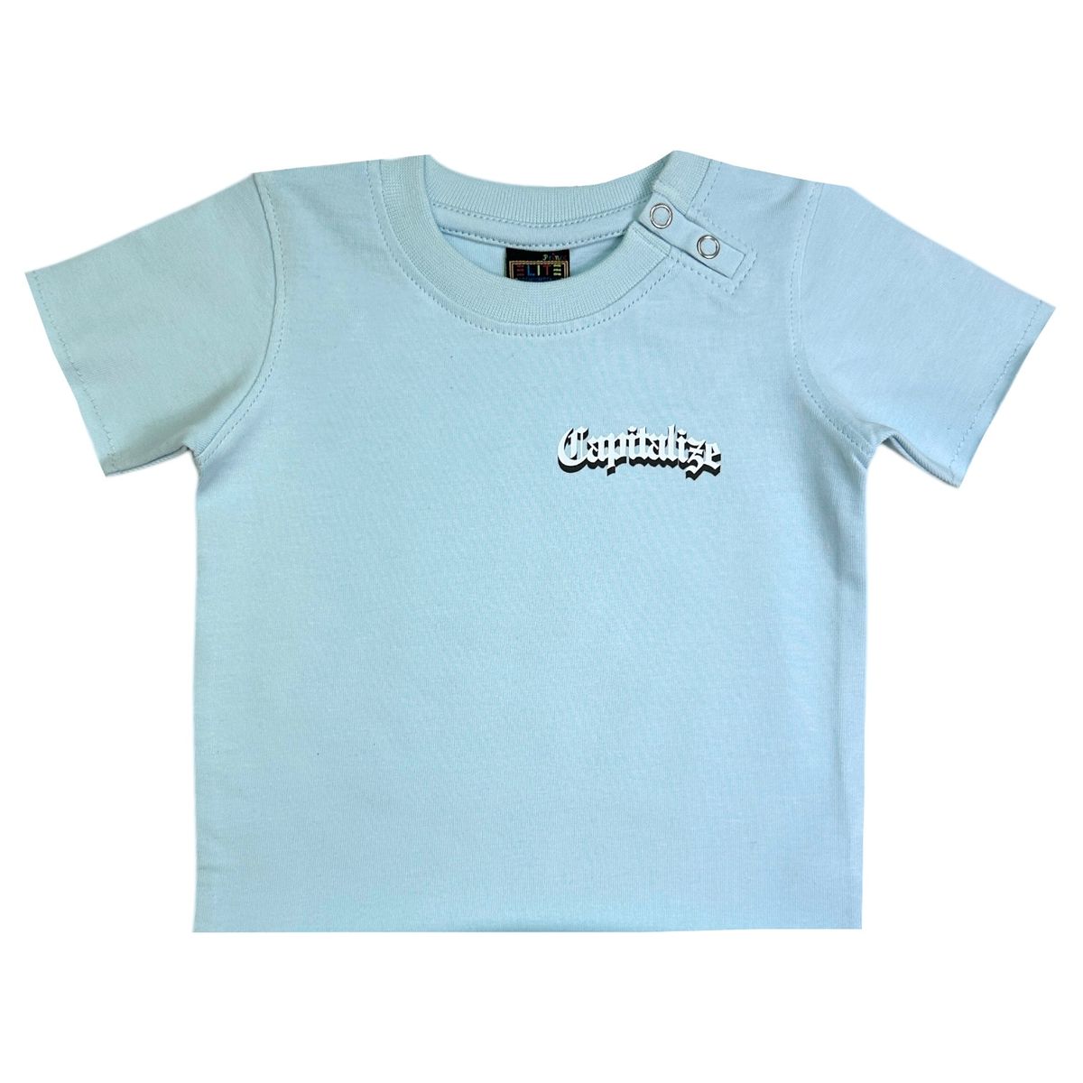 Infant Capitalize Oversize Crop Shirt F/B