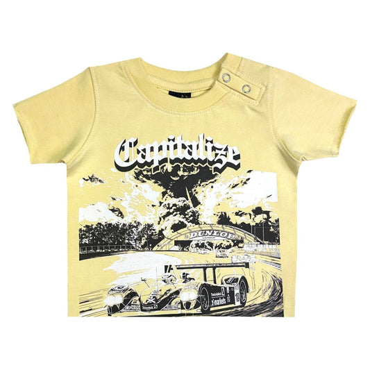 Infant Capitalize Oversize Crop Shirt