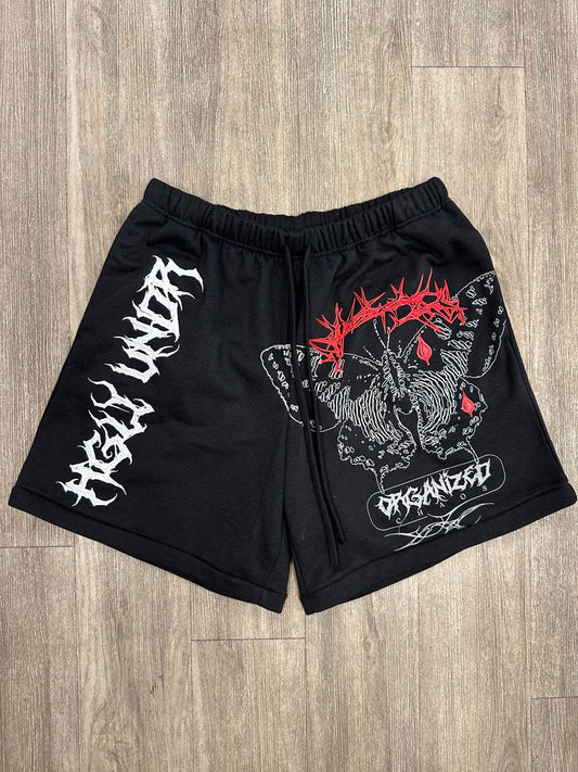 Organized Chaos Shorts Black