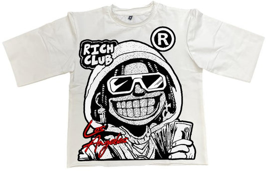 Kids Rich Club Crop T-Shirt