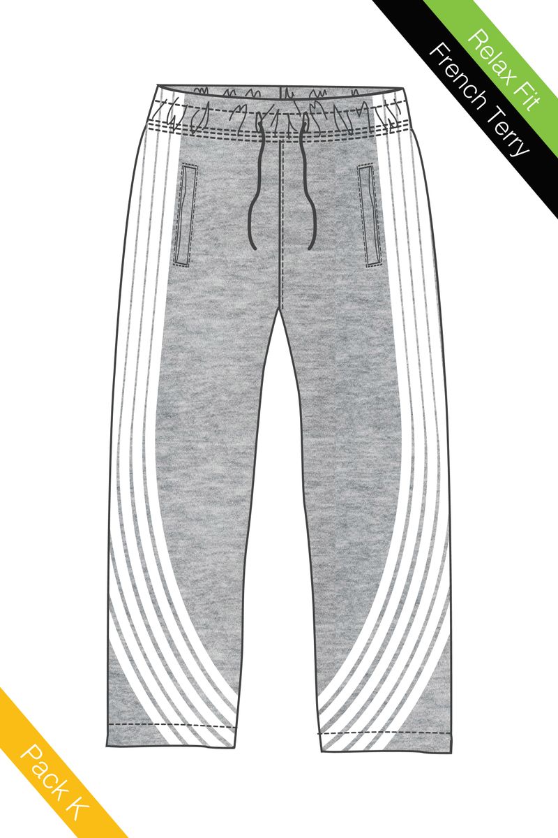 Racer Stripe Relax Fit Joggers