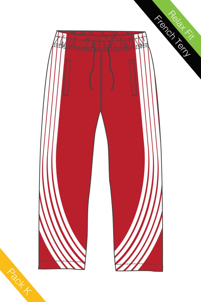 Racer Stripe Relax Fit Joggers