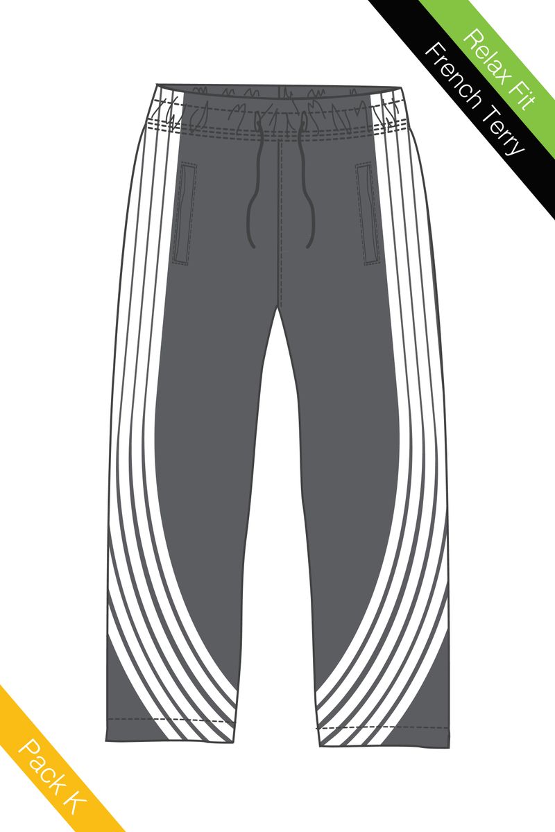Racer Stripe Relax Fit Joggers