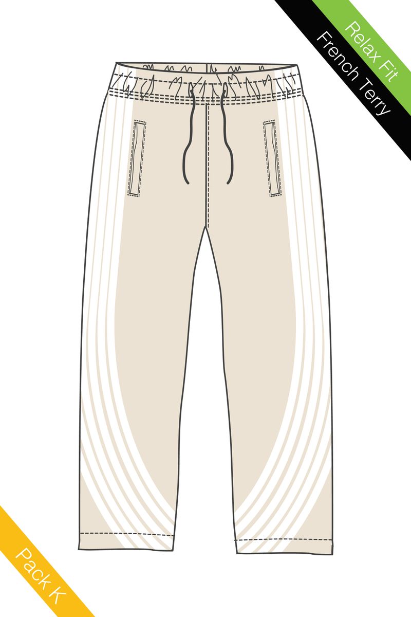 Racer Stripe Relax Fit Joggers