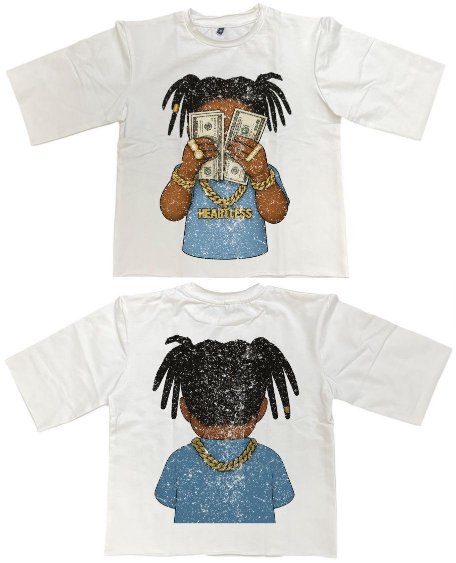 Heartless Chain Crop Shirt