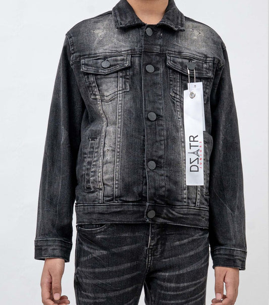 Dstar Black Wash Jean Jacket