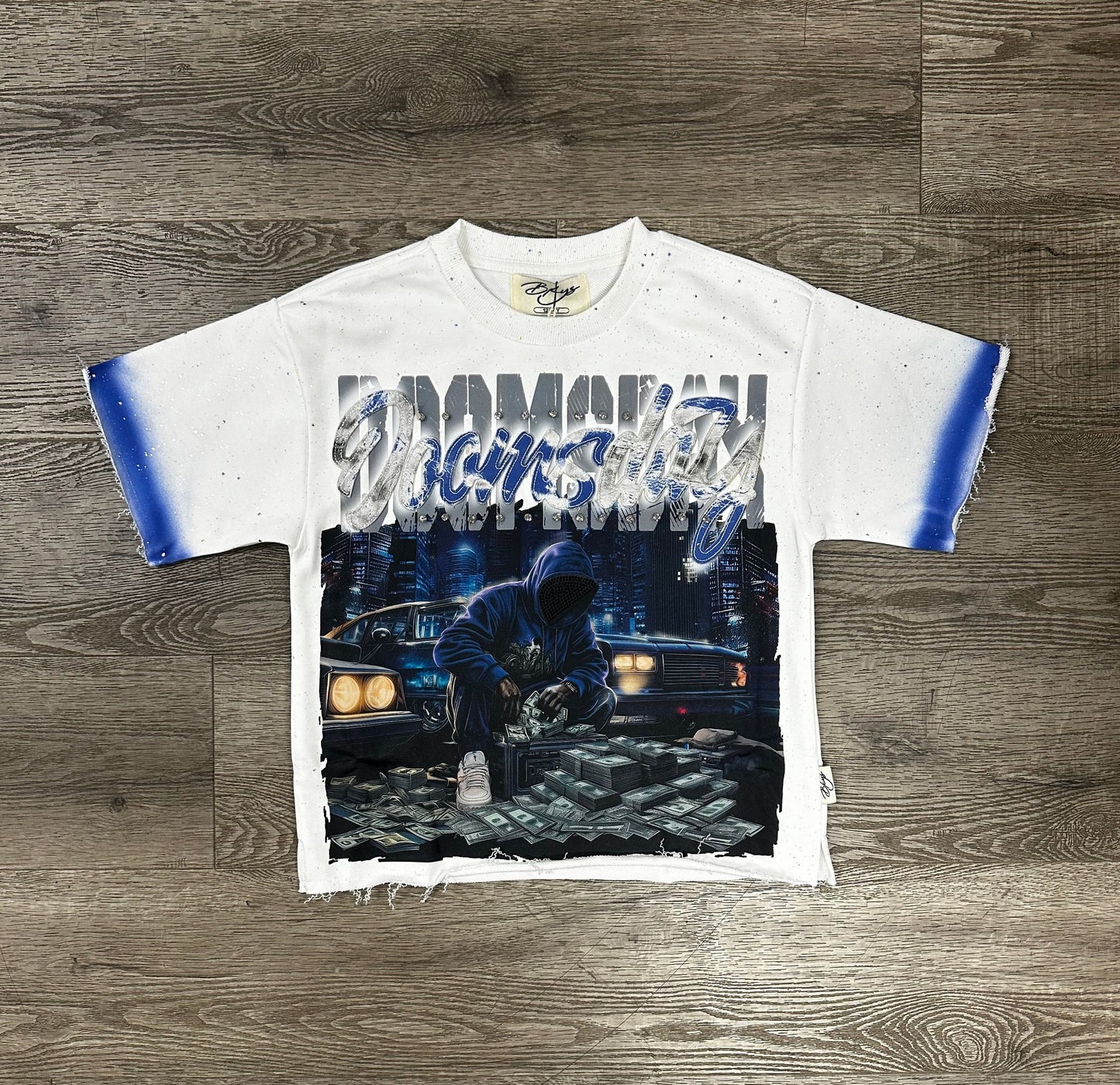Dooms day cropped t-shirt