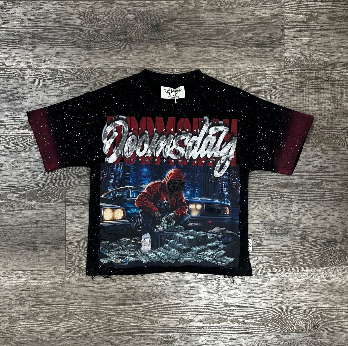 Dooms day cropped t-shirt