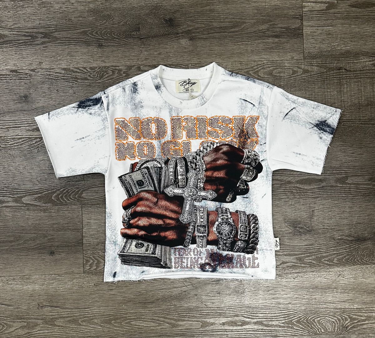 No risk cropped t-shirt