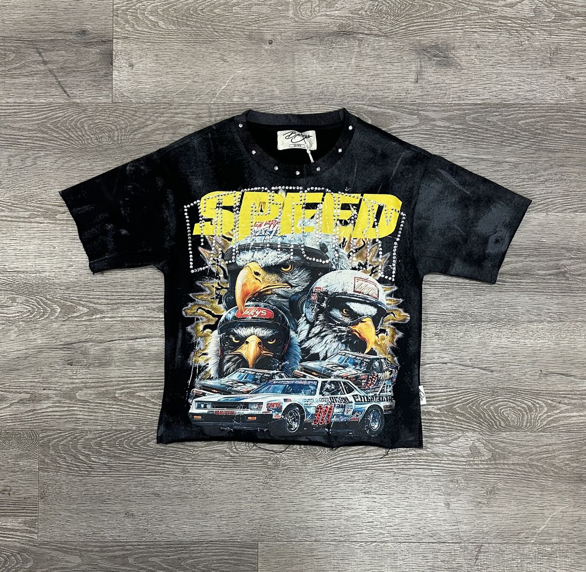 Speed cropped t-shirt