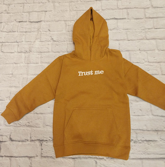 Trust Me Gold Hoodie