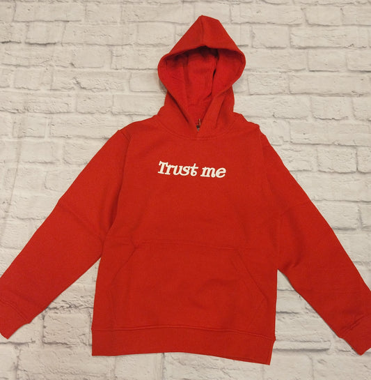 Trust Me Red Hoodie