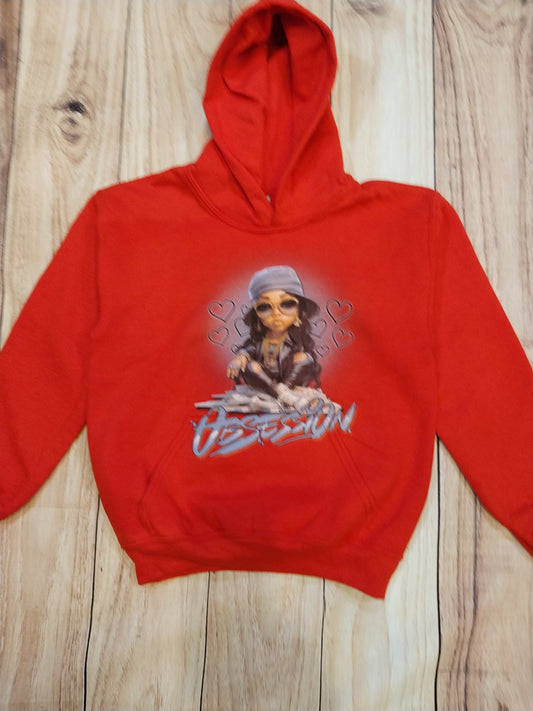 Obsession Red Hoodie