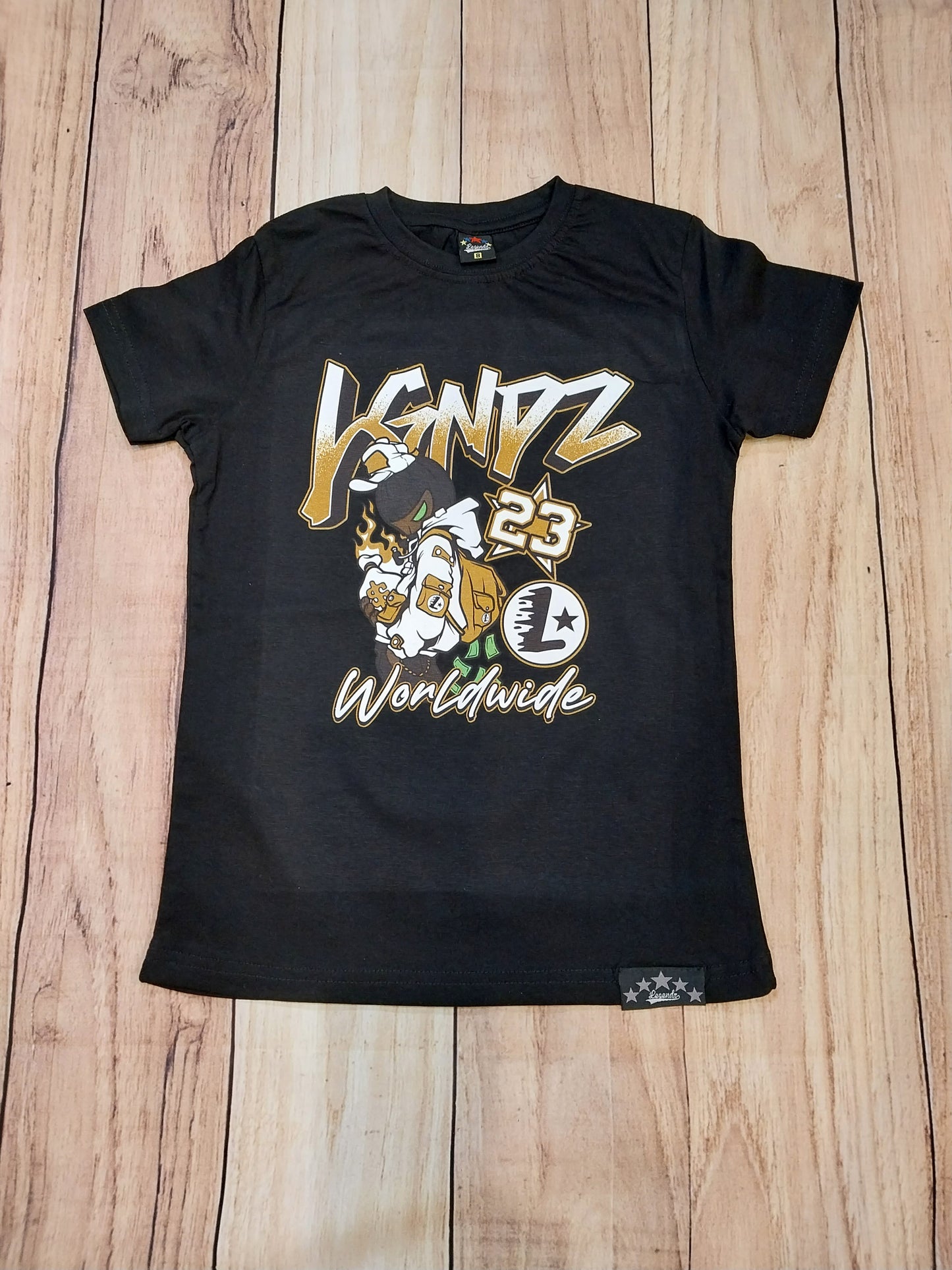 LGNDZ Worldwide Black T-shirt