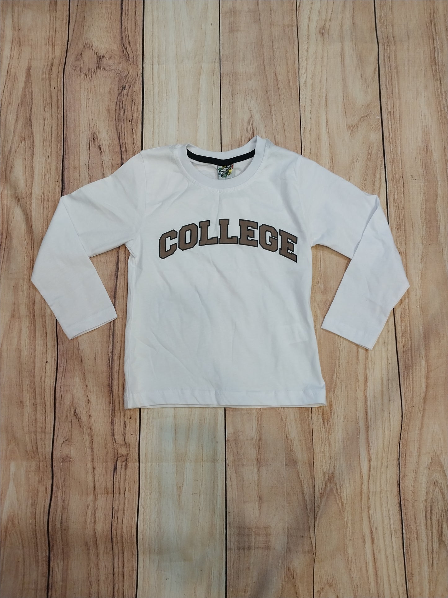 Brown College Girl Shirt