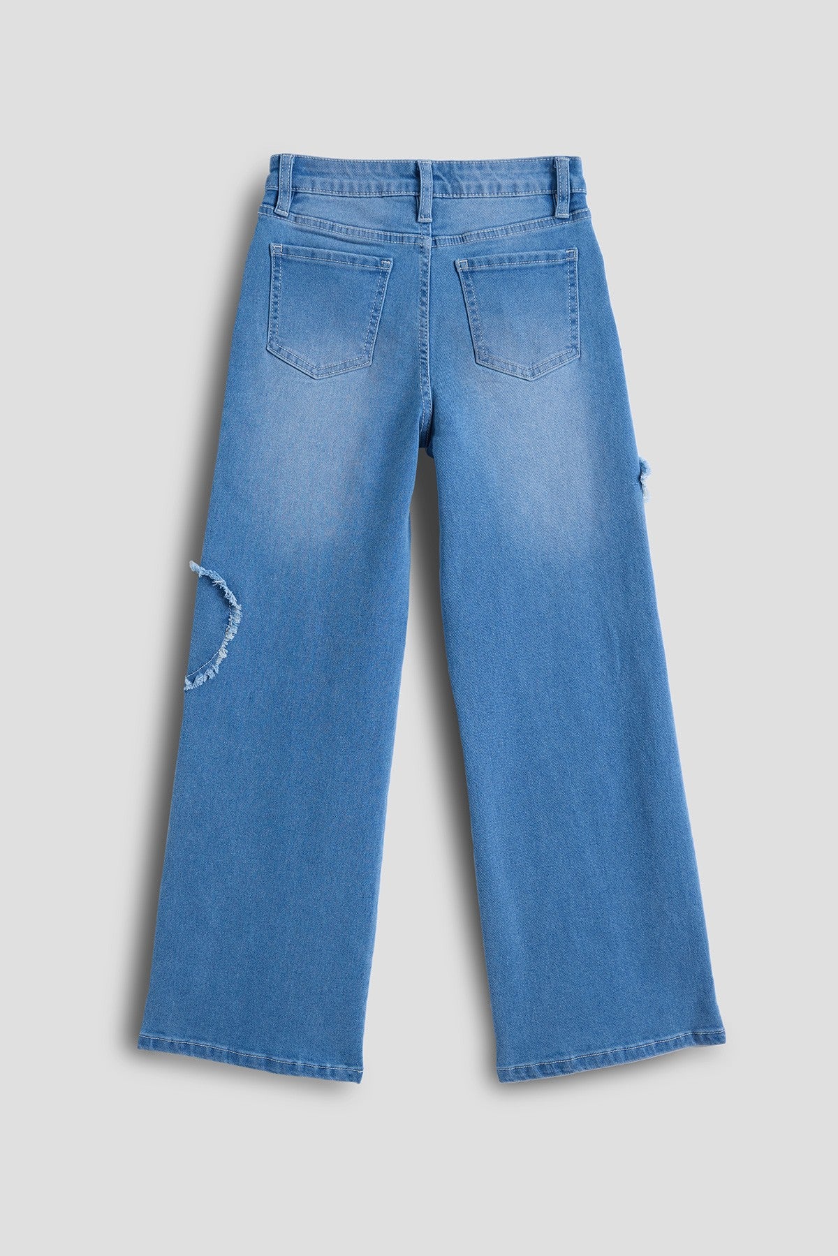 YMI Heart Patchwork Jeans